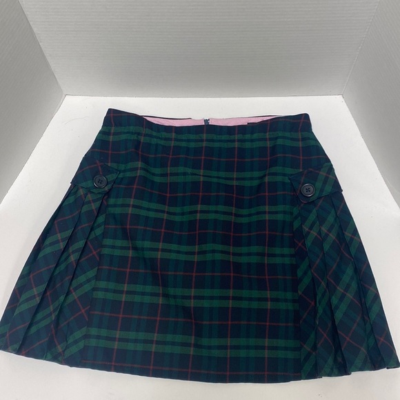 Lands' End Bottoms Lands End Girls Plaid Skirt School Uniform